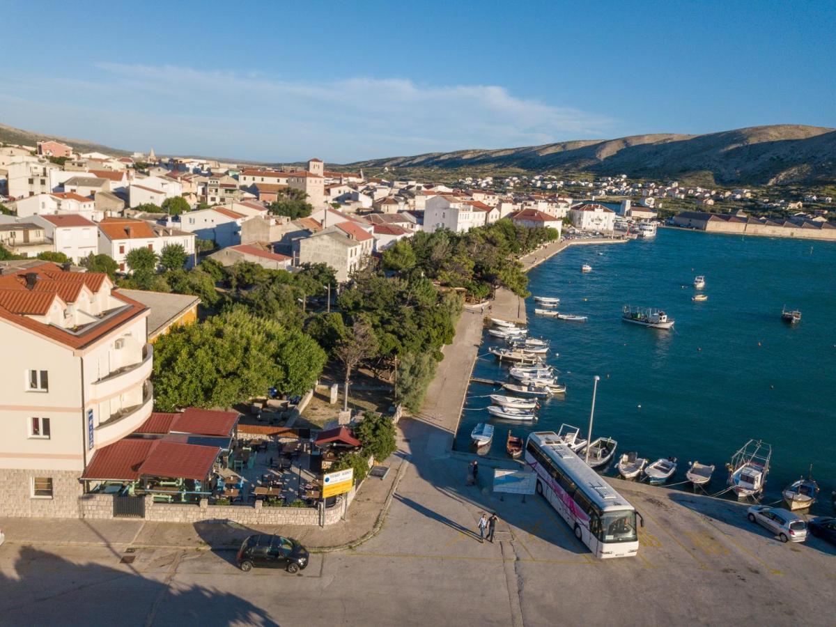 Apartmani Jadran Pag Town Bagian luar foto